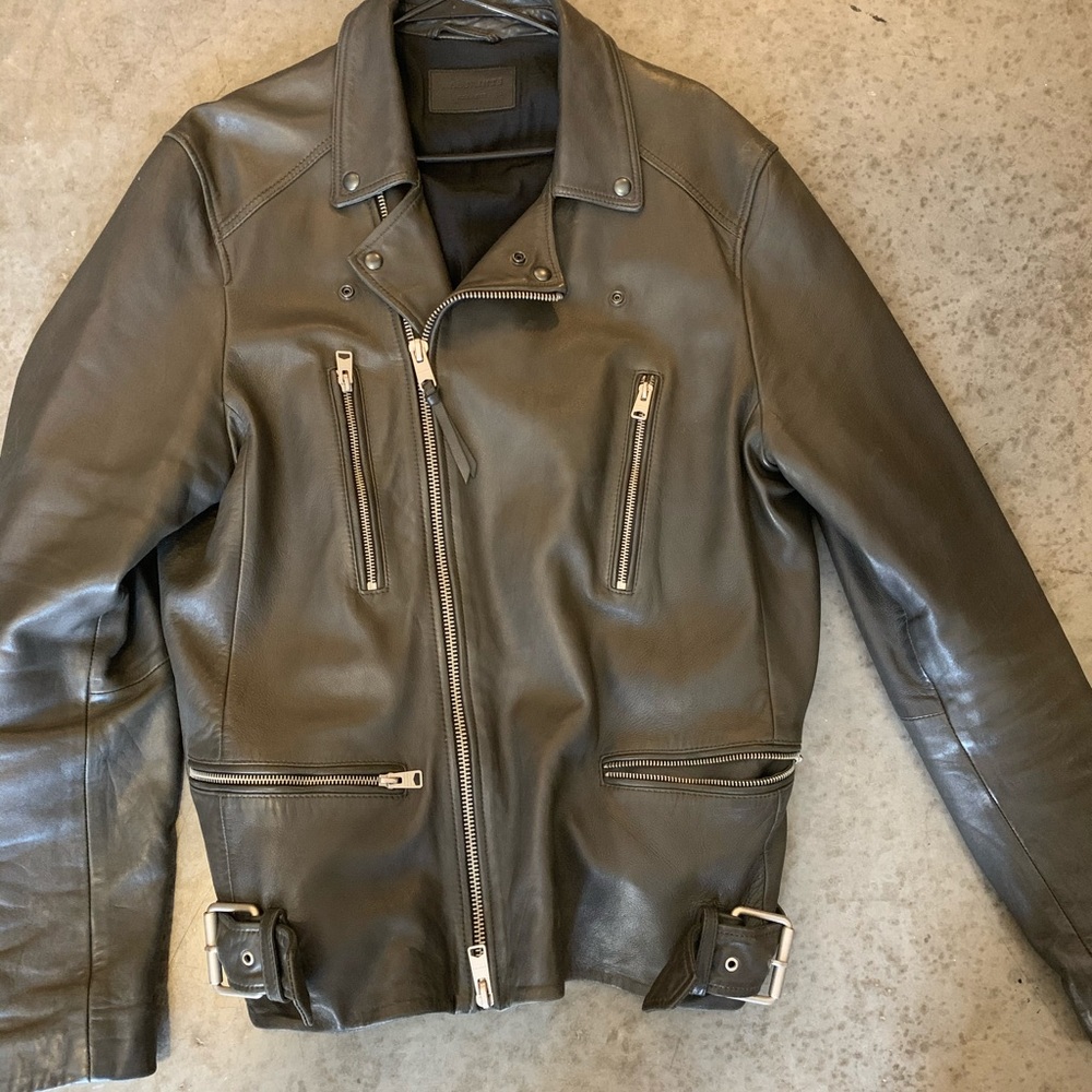 COPY - ALLSAINTS leather biker jacket